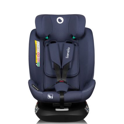 Lionelo - Automobilinė kėdutė su pasukama baze BASTIAAN ONE i-Size 40-150 cm Tamsiai mėlyna