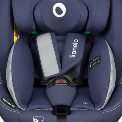 Lionelo - Automobilinė kėdutė su pasukama baze BASTIAAN ONE i-Size 40-150 cm Tamsiai mėlyna