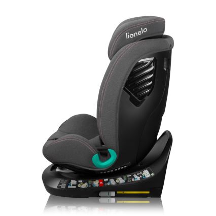 Lionelo - sukama automobilinė kėdutė su baze BASTIAAN ONE i-Size 40-150 cm Pink Rose