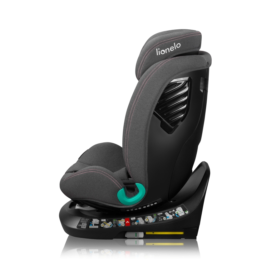 Lionelo - sukama automobilinė kėdutė su baze BASTIAAN ONE i-Size 40-150 cm Pink Rose