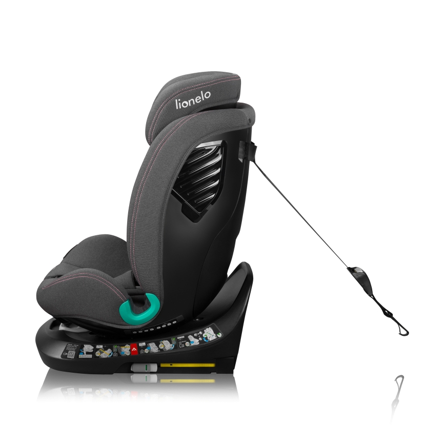 Lionelo - sukama automobilinė kėdutė su baze BASTIAAN ONE i-Size 40-150 cm Pink Rose