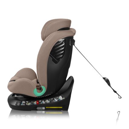 Lionelo - Sukama automobilinė kėdutė su baze BASTIAAN ONE i-Size 40-150 cm, smėlio spalvos