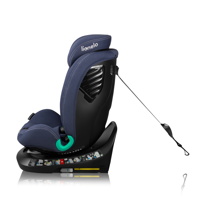 Lionelo - Pasukama automobilinė kėdutė su baze BASTIAAN ONE i-Size 40-150 cm Blue Navy
