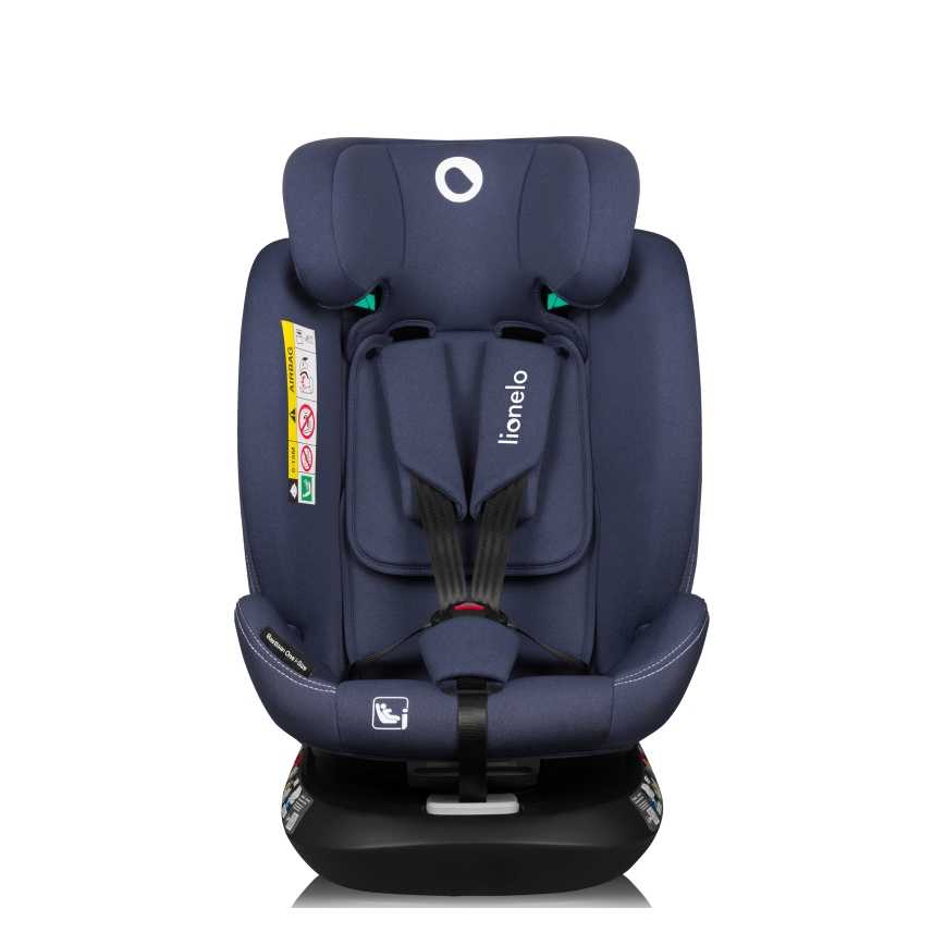 Lionelo - Pasukama automobilinė kėdutė su baze BASTIAAN ONE i-Size 40-150 cm Blue Navy