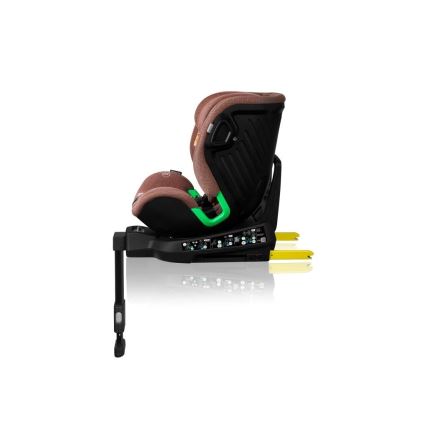 Lionelo - Pasukama automobilinė kėdutė su baze HARMONY i-Size 40-150 cm, plytų spalvos