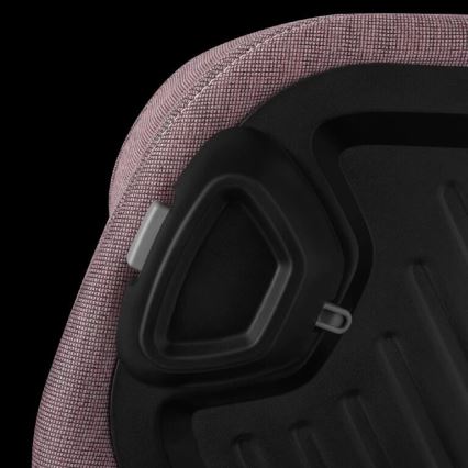 Lionelo - pasukama automobilinė kėdutė su baze HARMONY i-Size 40-150 cm rožinė