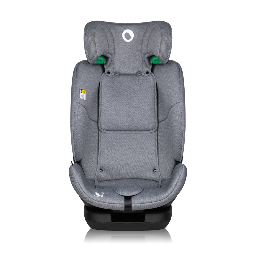 Lionelo - Pasukama automobilinė kėdutė su baze LAVENDER i-Size 76-150 cm Akmens pilka