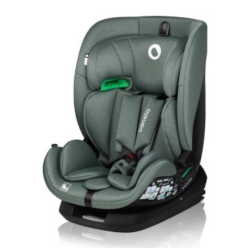 Lionelo - Pasukama automobilinė kėdutė su baze LAVENDER i-Size 76-150 cm pistacijų žalia