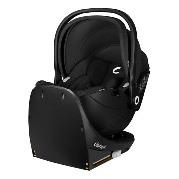 Lionelo - Pasukama automobilinė kėdutė su baze MOXIE SET i-Size 40-87 cm Black Carbon