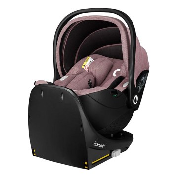 Lionelo - pasukama automobilinė kėdutė su baze MOXIE SET i-Size 40-87 cm Pink Mauve