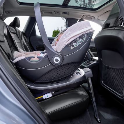 Lionelo - pasukama automobilinė kėdutė su baze MOXIE SET i-Size 40-87 cm Pink Mauve
