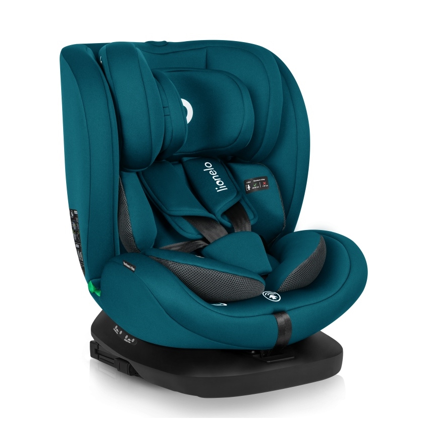 Lionelo - Pasukama automobilinė kėdutė su pagrindu BASTIAAN i-Size 40-150 cm Indigo mėlyna