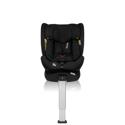 Lionelo - Sukama automobilinė kėdutė su baze BRAAM AIR i-Size 40-150 cm Black Carbon