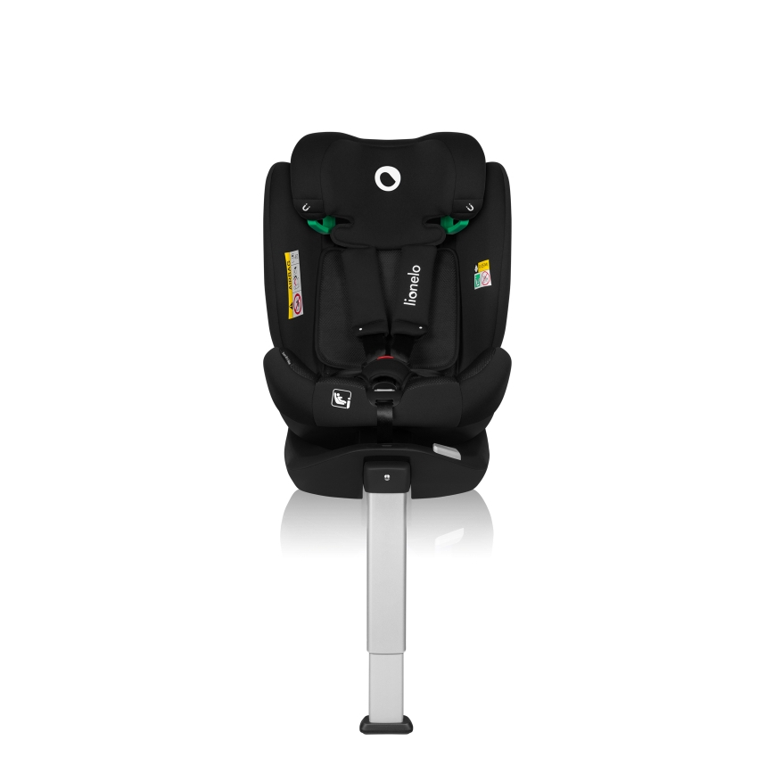 Lionelo - Sukama automobilinė kėdutė su baze BRAAM AIR i-Size 40-150 cm Black Carbon