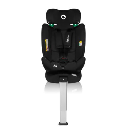 Lionelo - Sukama automobilinė kėdutė su baze BRAAM AIR i-Size 40-150 cm Black Carbon