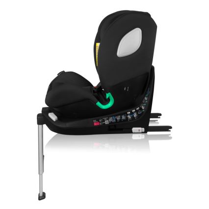 Lionelo - Sukama automobilinė kėdutė su baze BRAAM AIR i-Size 40-150 cm Black Carbon