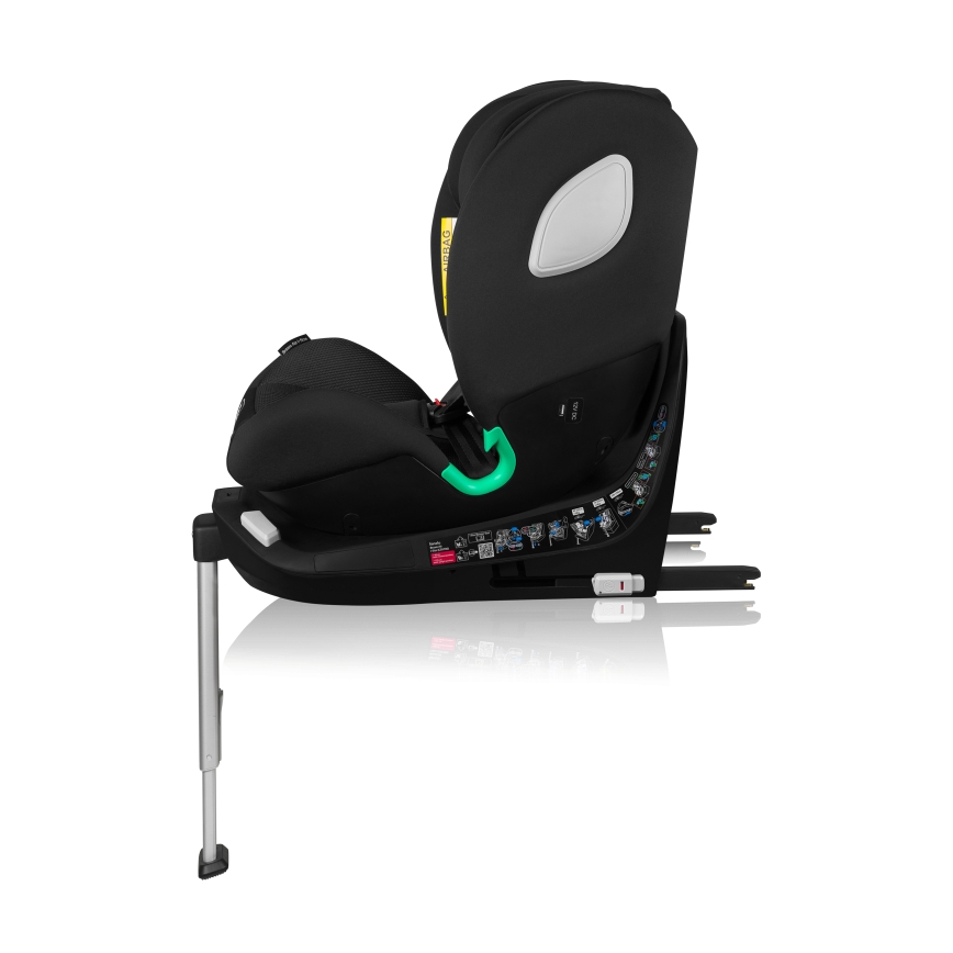 Lionelo - Sukama automobilinė kėdutė su baze BRAAM AIR i-Size 40-150 cm Black Carbon