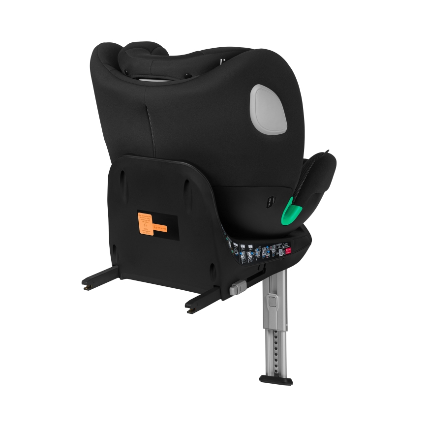 Lionelo - Sukama automobilinė kėdutė su baze BRAAM AIR i-Size 40-150 cm Black Carbon