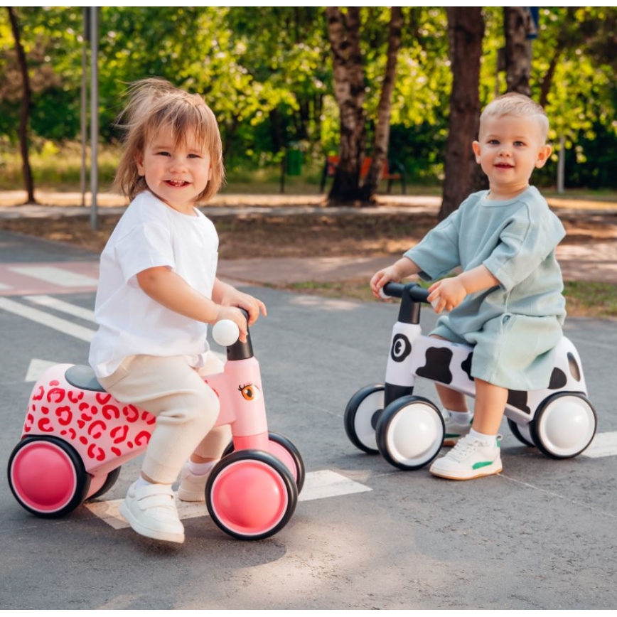 Lionelo - rožinis balansinis dviratukas SAMMY