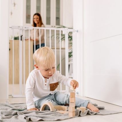 Lionelo - Apsauginė tvorelė TRUUS SLIM LED 1xAAA pilka