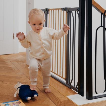 Lionelo - Apsauginė tvorelė TRUUS SLIM juoda/ruda