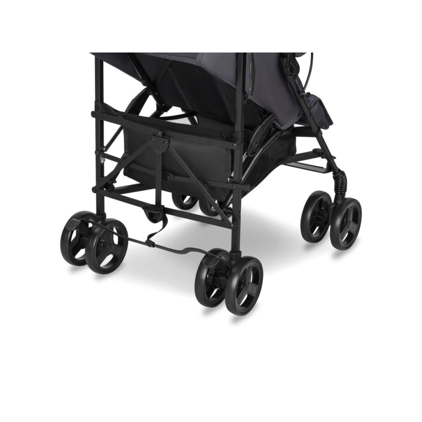 Lionelo - skėtinis vežimėlis ELIA tamsiai pilkas