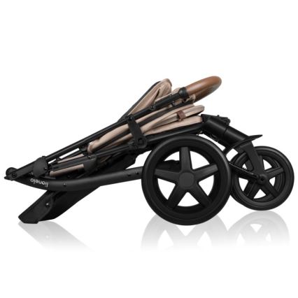 Lionelo - sportinis vežimėlis ANNET PLUS smėlio spalvos