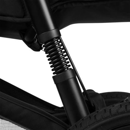 Lionelo - sportinis vežimėlis AZURA juodas