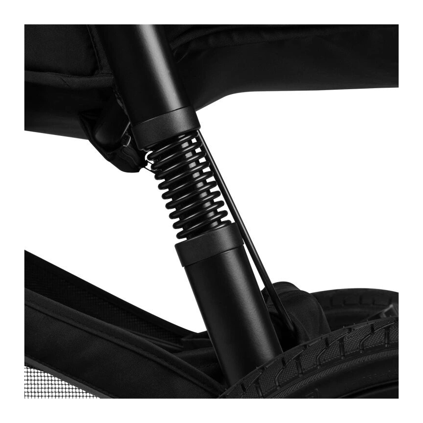 Lionelo - sportinis vežimėlis AZURA juodas