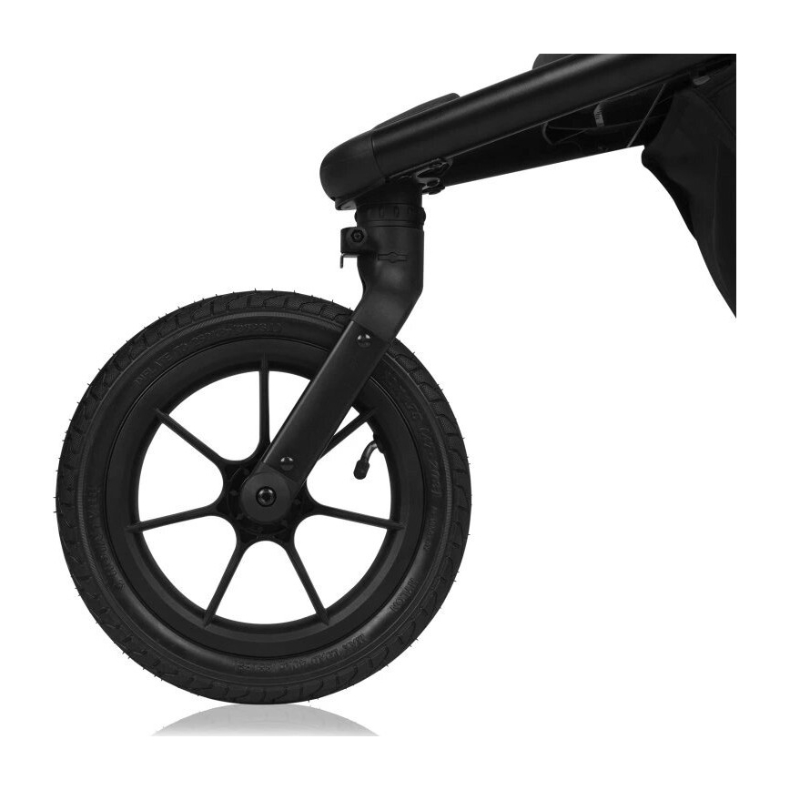 Lionelo - sportinis vežimėlis AZURA juodas