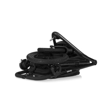 Lionelo - sportinis vežimėlis AZURA juodas