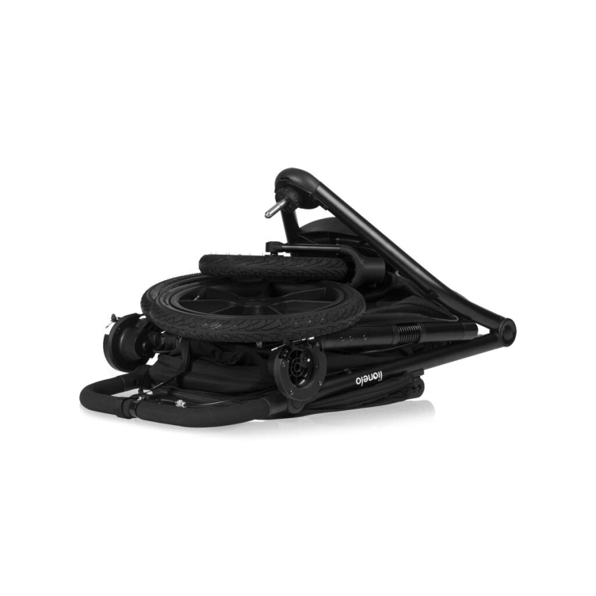 Lionelo - sportinis vežimėlis AZURA juodas