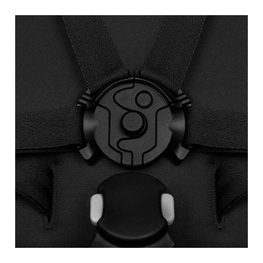 Lionelo - sportinis vežimėlis AZURA juodas