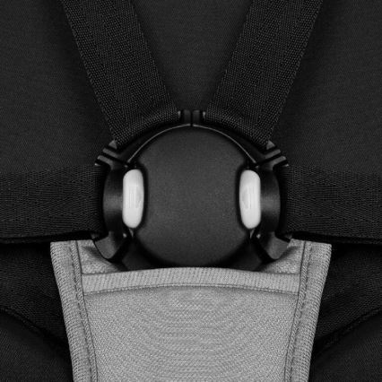 Lionelo - Sportinis vežimėlis AZURA juodas/pilkas