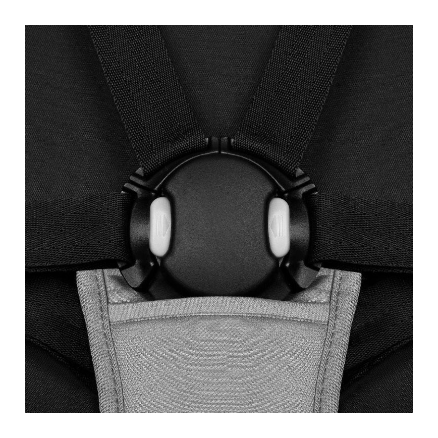 Lionelo - Sportinis vežimėlis AZURA juodas/pilkas