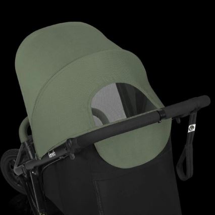 Lionelo - sportinis vežimėlis AZURA, juodas/žalias