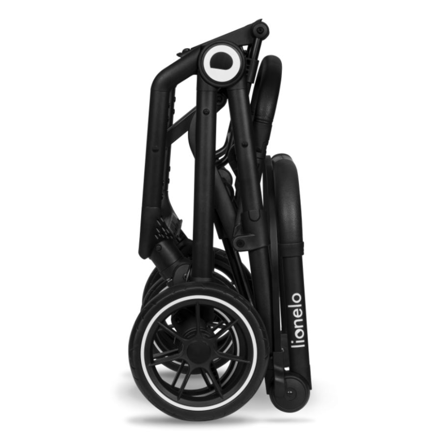 Lionelo - Sportinis vežimėlis CLOE juoda/pilka