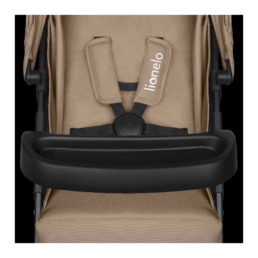 Lionelo - Sportinis vežimėlis EMMA ONE smėlio spalvos