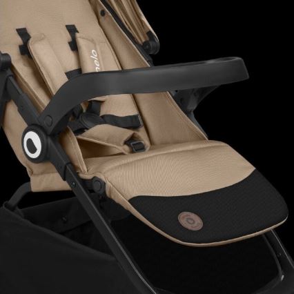 Lionelo - Sportinis vežimėlis EMMA ONE smėlio spalvos