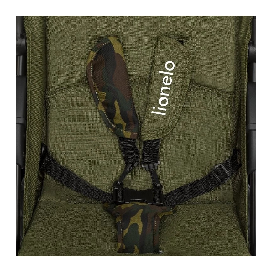 Lionelo - sportinis vežimėlis EMMA PLUS, žalias