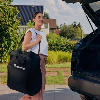 Lionelo - Sportinis vežimėlis JULIE ONE Juoda/Auksinė