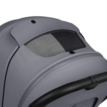 Lionelo - sportinis vežimėlis MIKA PLUS akmens pilka