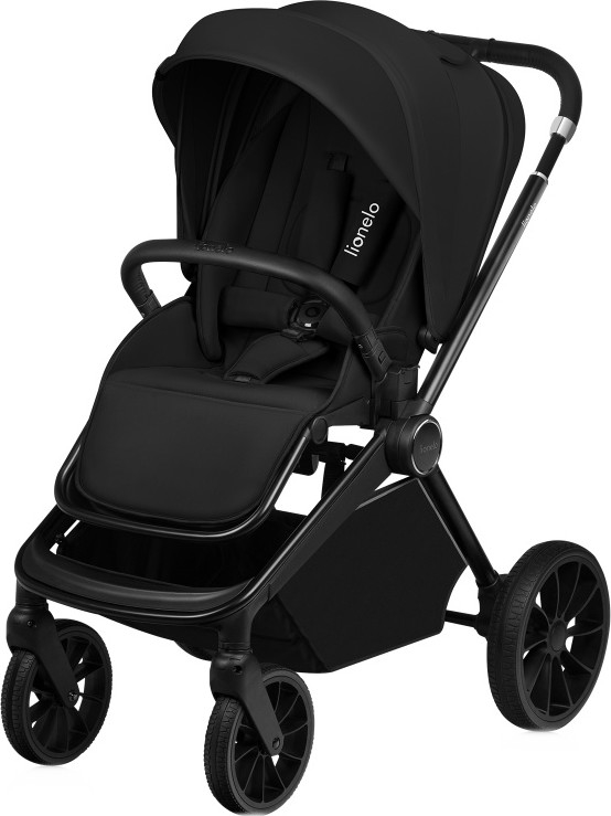 Lionelo - sportinis vežimėlis MIKA PLUS Black Onyx