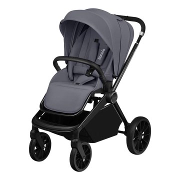 Lionelo - Sportinis vežimėlis MIKA PLUS Grey Stone