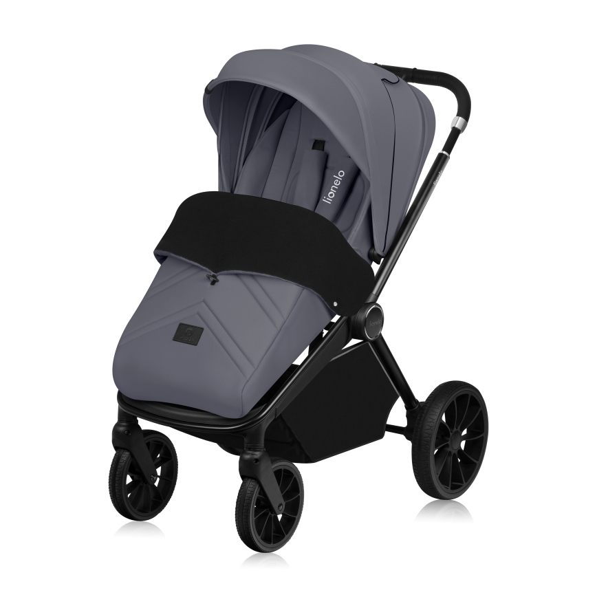 Lionelo - Sportinis vežimėlis MIKA PLUS Grey Stone