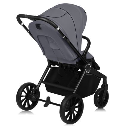 Lionelo - Sportinis vežimėlis MIKA PLUS Grey Stone