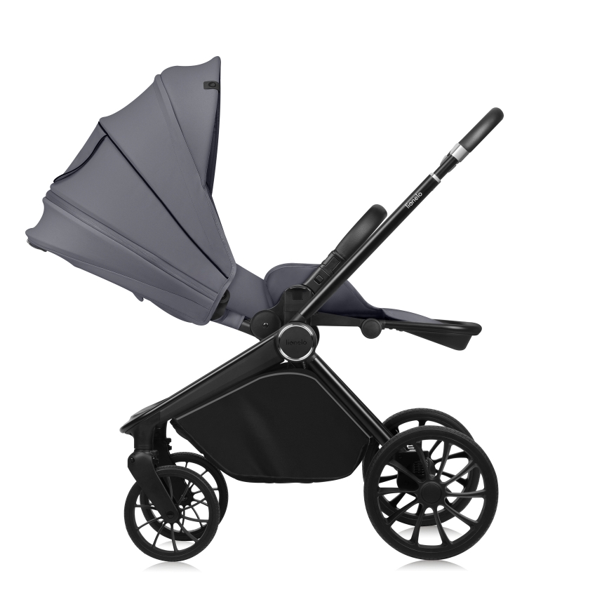 Lionelo - Sportinis vežimėlis MIKA PLUS Grey Stone