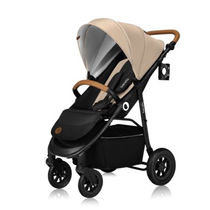 Lionelo - sportinis vežimėlis NATT Beige Sand