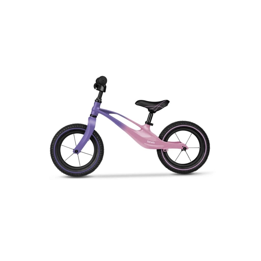 Lionelo - Stumiamas dviratis BART AIR violetinė/rausva