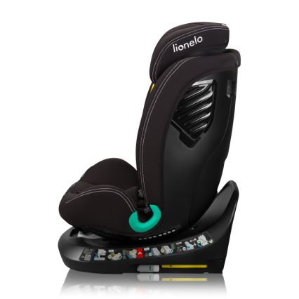 Lionelo - Sukama automobilinė kėdutė su baze BASTIAAN ONE i-Size 40–150 cm Juoda (Carbon)